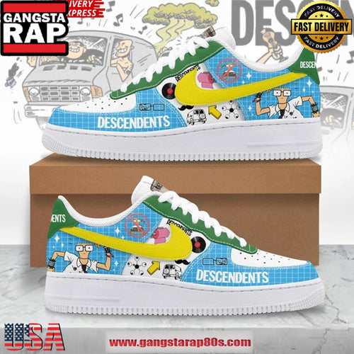Descendents Science Lab Limited Edition Air Force 1 Running Sneakers Shoes