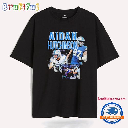 Detroit Lions Aidan Hutchinson T Shirt