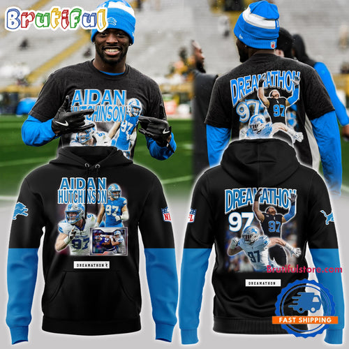 Detroit Lions Dreamathon 97 Player Limited Edition 2024 Hoodie T-Shirt