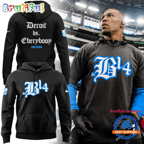 Detroit Lions Football Special Detroit Vs Everybody Hoodie T-Shirt