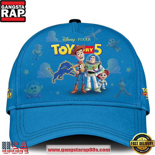 Detroit Lions NFL x Toy Story 5 Limited Edition Cap Hats