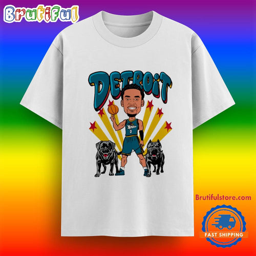 Detroit Pistons Jalen Duren Comic Shirt