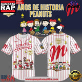 Diablos Peanuts 100 Years LMB Special Baseball Jersey Shirt