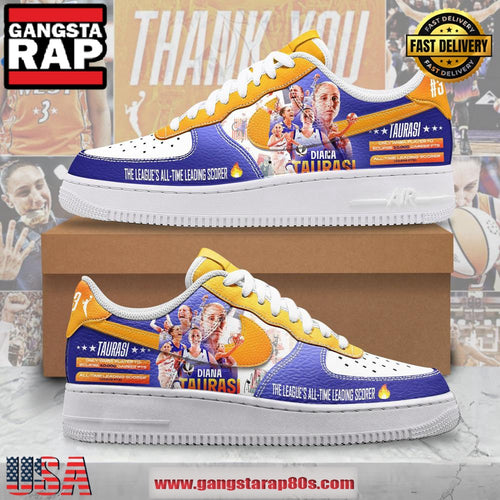Diana Taurasi The Goat Limited Edition Air Force 1 Running Sneakers Shoes
