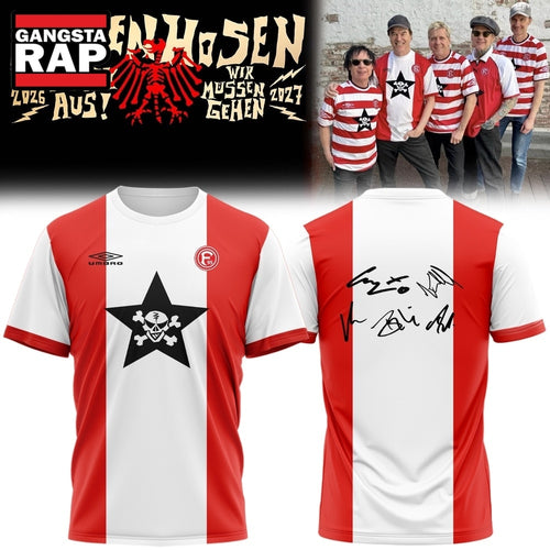 Die Toten Hosen Trink Aus Wir Müssen Gehen Tour 2026 27 3D Shirt , Music Trending 3D Shirt