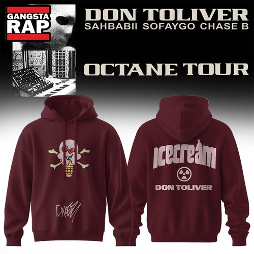 Don Toliver Octane Tour Signed 2026 All Over Print Hoodie T-Shirt