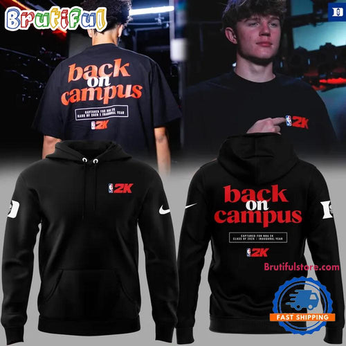Duke Blue Devils Men’s Basketball 2025 Back on Campus Hoodie T-Shirt