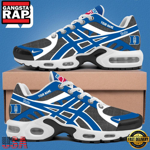 Duke Blue Devils Men’s Basketball 2025 Custom Air Max Plus Shoes Running Sneakers