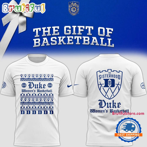Duke Blue Devils The Gift Of Basketball Christmas Edition T Shirt