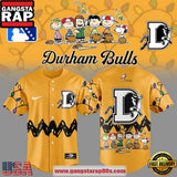 Durham Bulls x Peanuts Limited Edition Baseball Jersey Shirt