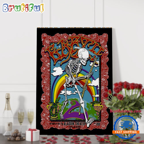 Earth At Aladdin Theater In Portland OR On October 24 2024 Wall Art Poster Canvas