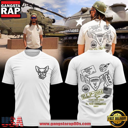 El Paso Chihuahuas Armed Forces Night 2026 Special Edition T-Shirt