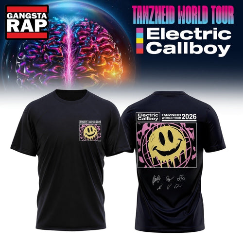 Electric Callboy Tanzneid World Tour 2026 Signature Special New T Shirt