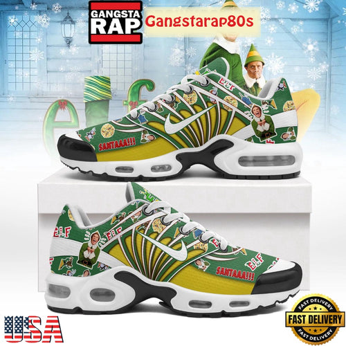 ELF Movie Christmas Special Edition Air Max Plus Shoes Running Sneakers
