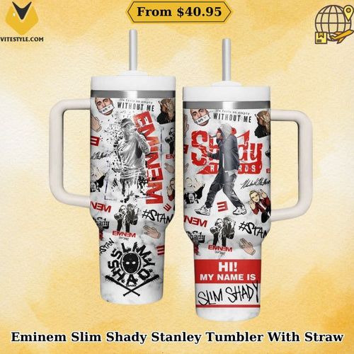 Eminem Slim Shady Stanley Tumbler With Straw