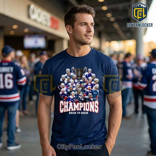 Evansville Thunderbolts 2026 President’s Cup Champions T-Shirt