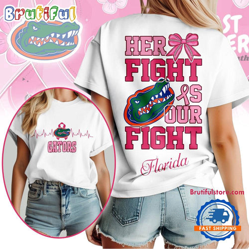 Florida Gators Her Fight Is Our Fight Vintage T Shirt
