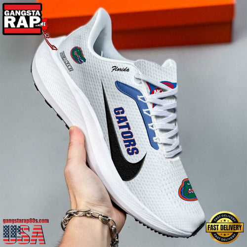 Custom Name Florida Gators New Design Air Force 1 Shoes Running Sneakers