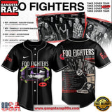 Foo Fighters AU-NZ Take Cover Tour 2026 Baseball Jersey