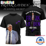 Frank Layden Utah Jazz 1932 2025 Thank You For The Memories 3D Shirt