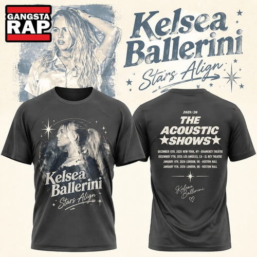 Freya Skye Stars Align Tour 2026 Graphic Black T Shirt