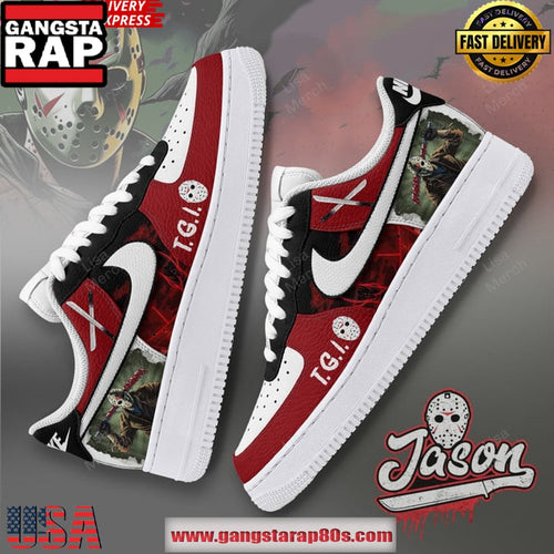 Friday the 13th Limited Edition Air Force 1 Sneakers Shoes