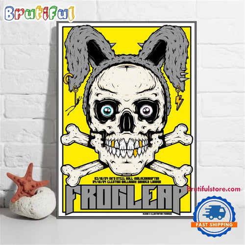 Frogleap Oct 3-4 2024 Wolverhampton And London UK Wall Art Poster Canvas