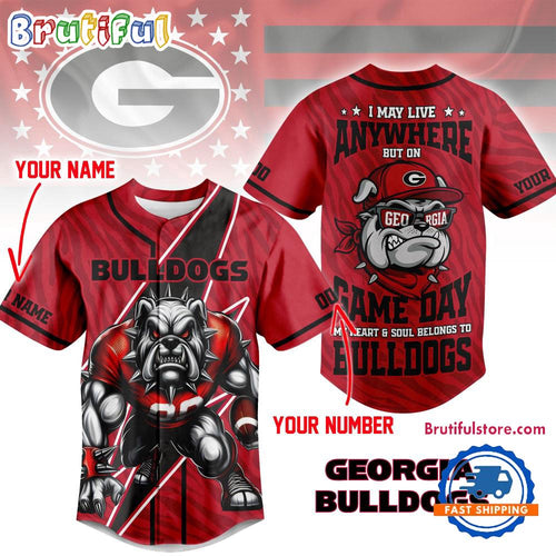 Georgia Bulldogs 2025 NCAA Game Day Jersey Shirt