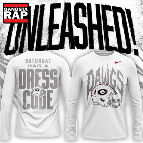 Georgia Bulldogs Whiteout Dawgs 2026 Long Sleeve Shirt