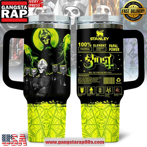 Ghost Papal Power Special Stanley Tumbler 40oz