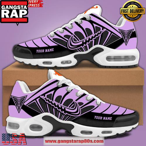 Golden State Valkyries Custom WNBA Purple Edition Air Max Plus Shoes Running Sneakers