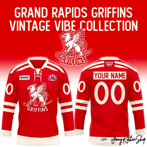 Grand Rapids Griffins Vintage vibe New Jersey