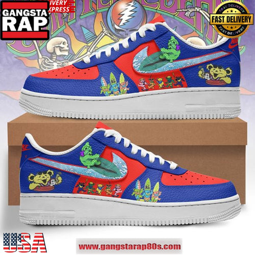 Grateful Dead New Release New Design Air Force 1 Sneakers Shoes
