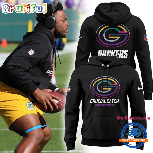 Green Bay Packers 2024 NFL Crucial Catch Limited New Hoodie