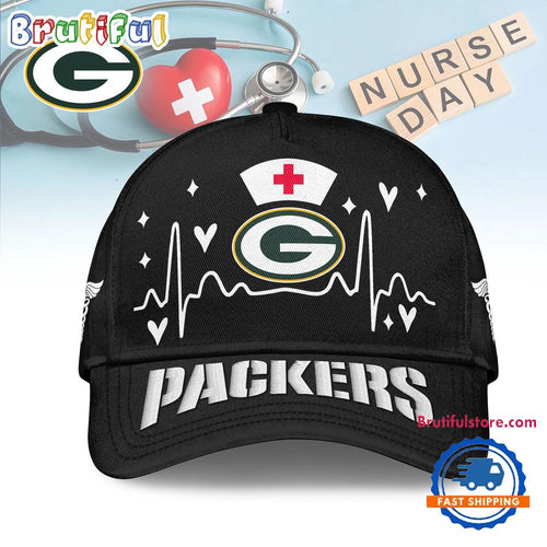 Green Bay Packers 2026 NFL Nurse Vibes Classic Cap