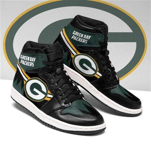 NFL Green Bay Packers Football Air Jordan Shoes Sport V2 Sneaker Boots