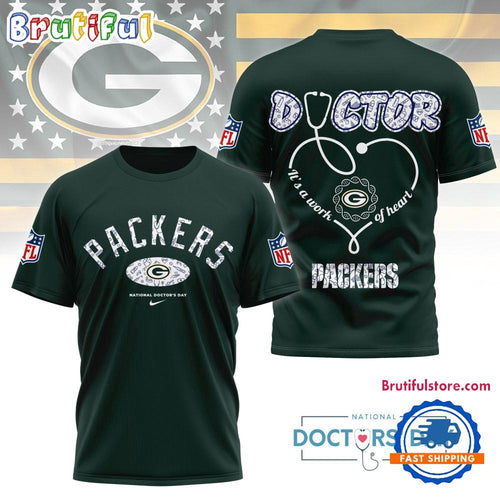 Green Bay Packers NFL National Doctors Day Unisex 3D Shirt