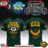 Green Bay Packers x Luke Combs My Kinda Saturday Night Tour 2026 Unisex T-Shirt