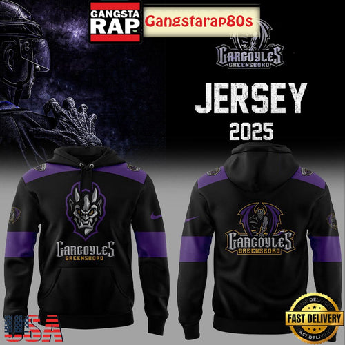 Greensboro Gargoyles Stone To Storm 2025 Unisex Hoodie