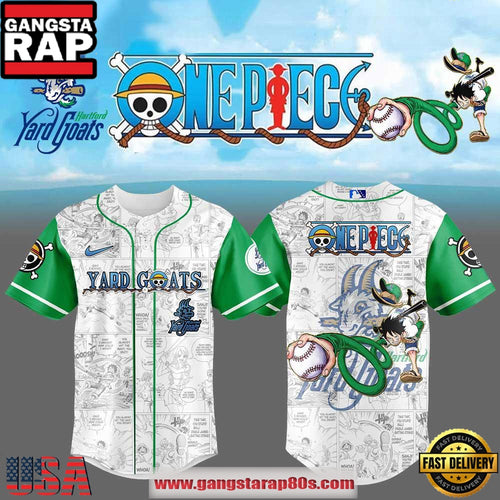 Hartford Yard Goats One Piece Night Game Special Edition Baseball Jersey