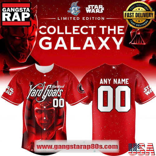 Hartford Yard Goats x Star Wars 2025 Baseball Jersey