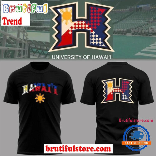 Hawaii Rainbow Warriors Filipino Heritage 2025 Pinoy Pride Limited Edition 3D Shirt