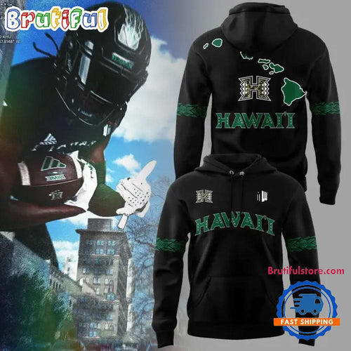 Hawaii Rainbow Warriors Football For Military Night Limited Edition Hoodie T-Shirt