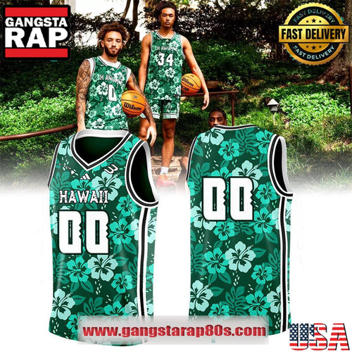 Hawaii Rainbow Warriors Special New Custom Basketball Jersey