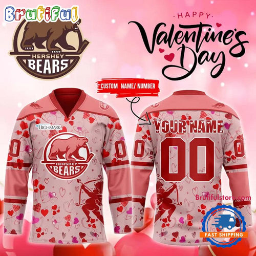 Hershey Bears x Valentine Day 2026 Hockey Jersey