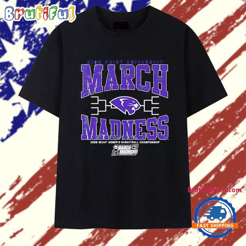 High Point Panthers basketball NCAA men’s basketball championship 2026 March Madness T Shirt