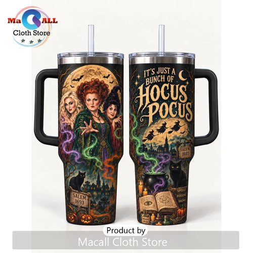 Hocus Pocus Sanderson Sisters 40oz Stanley Tumbler