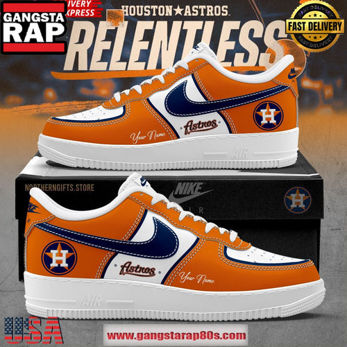 Houston Astros Relentless Special Limited Air Force 1 Sneakers Shoes
