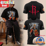 Houston Rockets Donkeeboy Art Limited Edition 3D Shirt