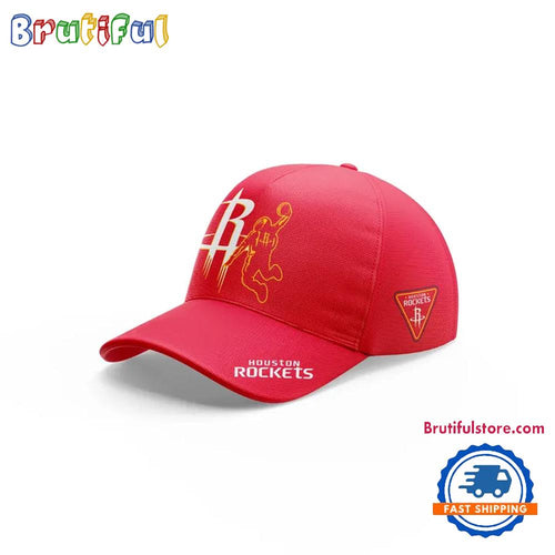 Houston Rockets NBA 2026 New Logo Red Classic Cap